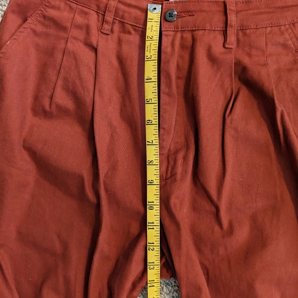 COPY - L. F. Markey rust wide leg high waist trouser pants - Picture 3 of 5